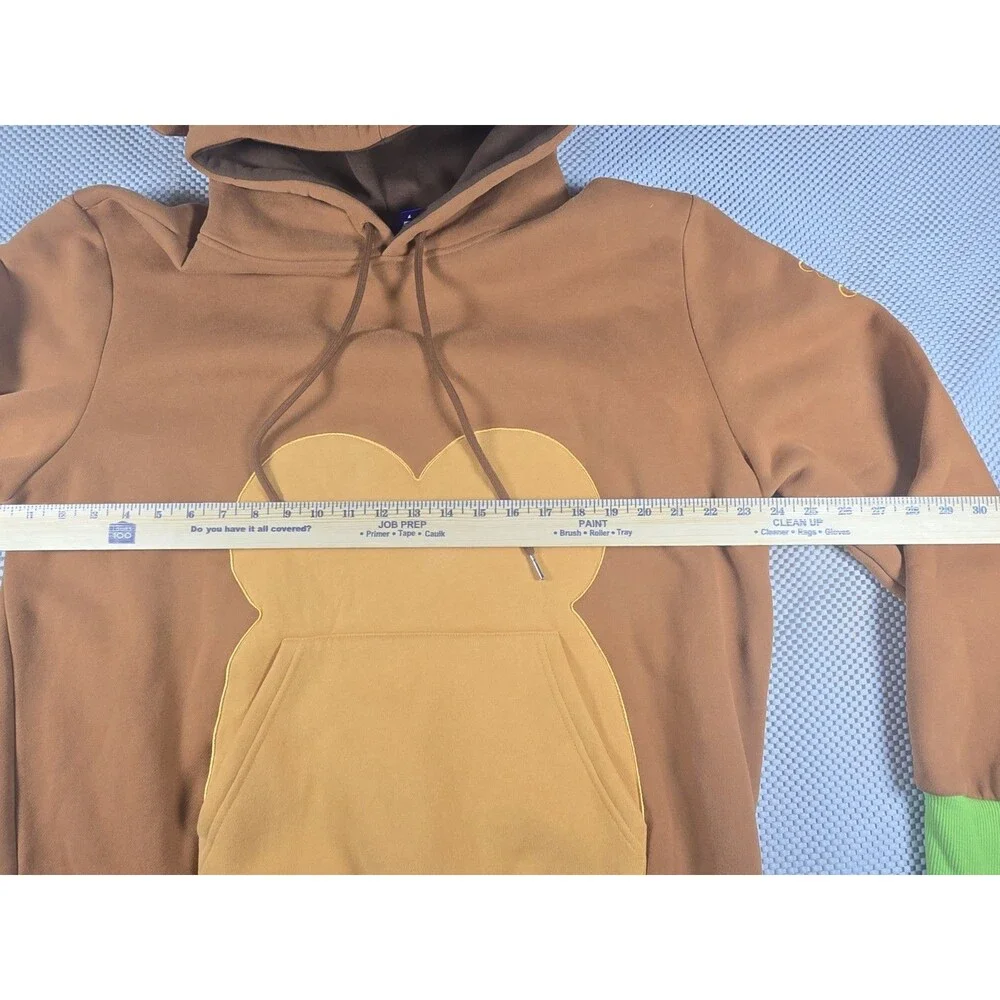 Makeship Bloons TD6 Dart Monkey Hoodie Size L Ninja Kiwi Limited Edition RARE!!!